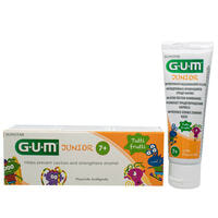 Зубная паста-гель детская Gum Junior Tutti-Frutti с 7 лет 50 мл