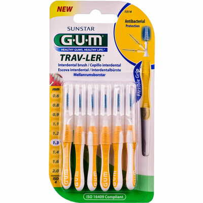 Зубная щетка Gum TravLer межзубная 1,3 мм