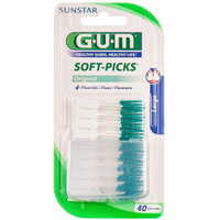 Набір міжзубних щіток Gum Soft Picrs з фторидом великі 40 шт.