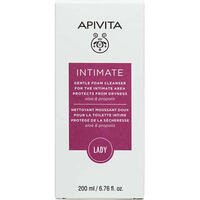 Пінка для інтимної гігієни Apivita Intimate Захист від сухості з алое та прополісом 200 мл