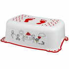 Подставка детская Maltex Семья с нескользящими резинками белая