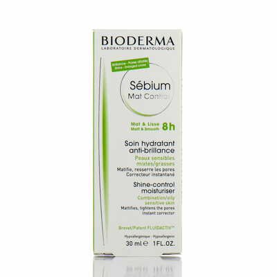 Засіб для обличчя Bioderma Sebium Mat Control для комбінованої та жирної шкіри 30 мл