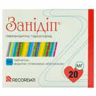 Занидип таблетки по 20 мг №98 (7 блистеров х 14 таблеток)