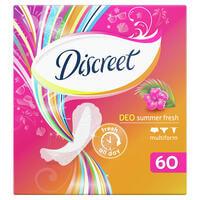 Прокладки щоденні Discreet Deo Summer Fresh Multiform 60 шт.