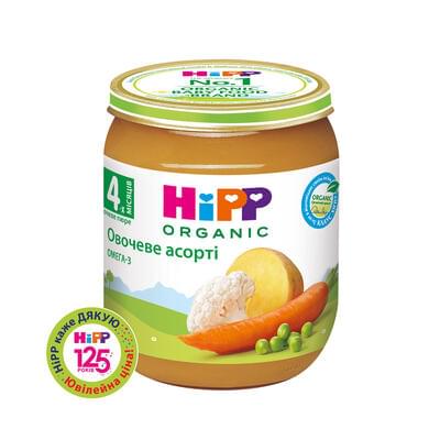 Пюре овочеве Hipp Овочеве асорті з 4-х місяців 125 г