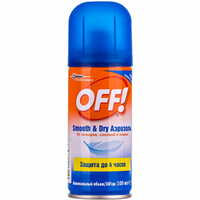 Аэрозоль Off Smooth&Dry против комаров сухой 100 мл