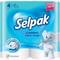 Папір туалетний Selpak Comfort 2-шаровий білий 4 шт.