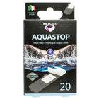 Пластырь бактерицидный Milplast Aquastop стерильный водонепроницаемый 7 см х 2 см 20 шт.