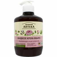 Мило рідке Зелена Аптека Мускатна троянда та бавовна 460 мл