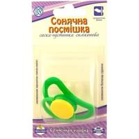 Соска-пустышка силиконовая ортодонтическая Flowers Of Life Солнечная улыбка