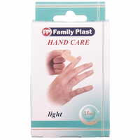 Пластир бактерицидний Family Plast Hand Care набір 15 шт.