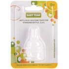 Соска силиконовая детская Baby Team 2010 антиколиковая с рождения 2 шт.