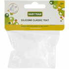 Соска силіконова дитяча Baby Team 2200 класична повільний потік від народження 1 шт.