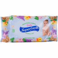 Салфетки влажные детские Super Fresh 72 шт.