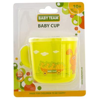 Чашка Baby Team 6007 с 10-ти месяцев 200 мл