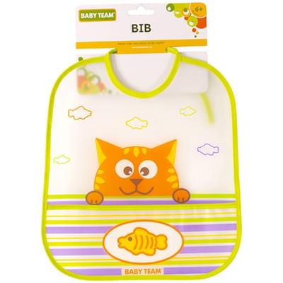 Нагрудник Baby Team 6503 влагонепроницаемый