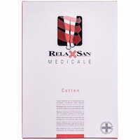 Гольфы Relaxsan Cotton M2050 23-32 мм рт. ст. хлопок с открытым носком размер 3 бежевые