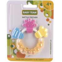 Купить Прорезыватель-погремушка Baby Team 8410 Цветочек Прорезыватель-погремушка Baby Team 8410 Цветочек