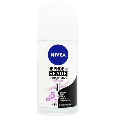 Дезодорант-антиперспірант Nivea Clear Невидимий захист кульковий жіночий 50 мл