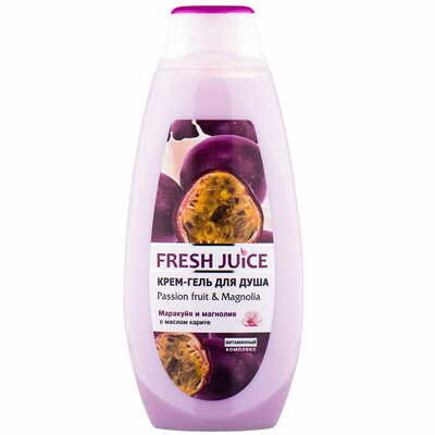 Крем-гель для душу Fresh Juice Passion fruit & Magnolia 400 мл