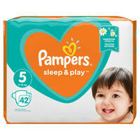 Подгузники Pampers Sleep & Play Junior размер 5, 11-16 кг, 42 шт.