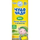 Сік фруктовий дитячий Чудо-Чадо Бананово-яблучний з м'якоттю 200 мл