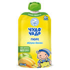 Пюре фруктове Чудо-Чадо Яблуко-банан без цукру з 6-ти місяців 90 г