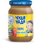 Купити Пюре фруктове Чудо-Чадо Персик-яблуко з цукром з 4-х місяців 170 г Пюре фруктове Чудо-Чадо Персик-яблуко з цукром з 4-х місяців 170 г