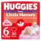 Подгузники-трусики Huggies Pants для девочек размер 6, 16-22 кг, 30 шт.