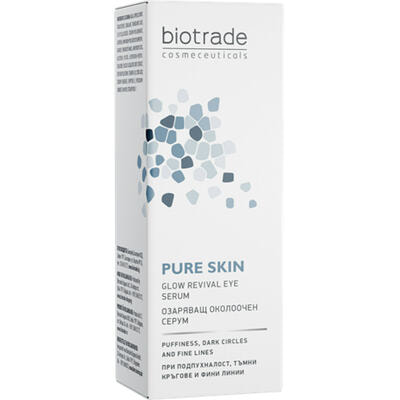 Крем для контуру очей Biotrade Pure Skin проти перших ознак старіння та темних кіл 15 мл