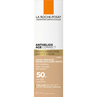 Средство для лица La Roche-Posay Antelios Age Correct солнцезащитное против морщин SPF 50 50 мл