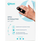 Ортез на пальці руки Алком 3071 чорний розмір 1