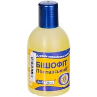 Купити Бішофіт Полтавський Еліт бальзам мінеральний по 250 мл (флакон) Бішофіт Полтавський Еліт бальзам мінеральний по 250 мл (флакон)