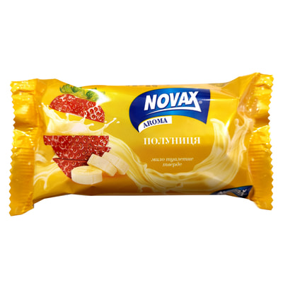 Мило Novax Aroma Полуниця 140 г