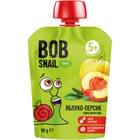Пюре фруктовое Bob Snail Яблоко-персик с 5-ти месяцев 90 г