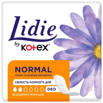 Прокладки ежедневные Lidie Deo Normal 50 шт.