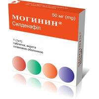 Могинин таблетки по 50 мг №1 (блістер)