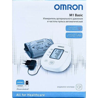 Тонометр Omron HEM-7121J-ARU M1 Basic автоматичний