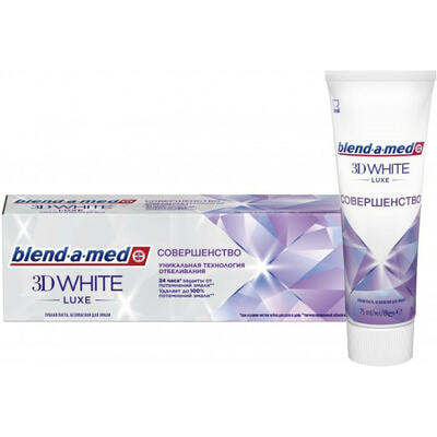 Зубная паста Blend-a-med 3D White Luxe Совершенство 75 мл