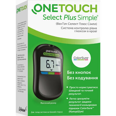 Глюкометр OneTouch Select Plus Simple