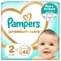 Підгузки Pampers Premium Care Mini розмір 2, 4-8 кг, 46 шт.
