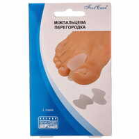 Перегородка міжпальцева Foot Care GA-9014 гелева розмір S до 34