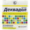 Деквадол со вкусом лимона таблетки д/рассас. №30 (5 блистеров х 6 таблеток)