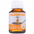 Риб`ячий жир Красота Та Здоров`я по 50 мл (флакон)