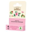 Помада гигиеническая Зеленая Аптека Защитная с маслом шиповника и ростками пшеницы 3,6 г