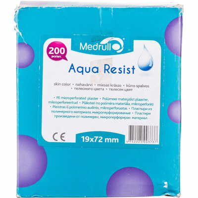 Пластырь медицинский Medrull Aqua Resist с полимерного материала 10 шт.
