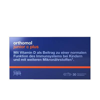 Ортомол Джуниор С плюс со вкусом лесных ягод таблетки жев. с витамином С, Д, цинком курс 30 дней №30