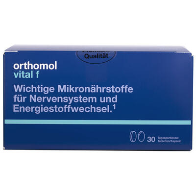 Ортомол Витал Ф капсулы + таблетки курс 30 дней №30