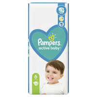 Підгузки Pampers Active Baby розмір 6, 13-18 кг, 52 шт.