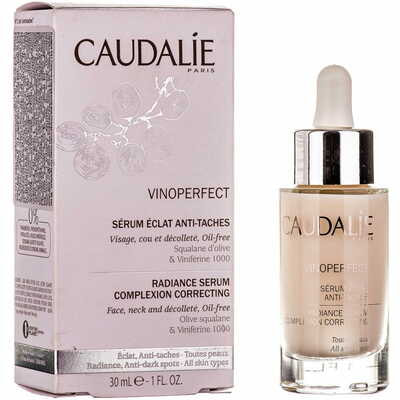 Сыворотка для лица Caudalie Vinoperfect сияющая для коррекции цвета лица 30 мл